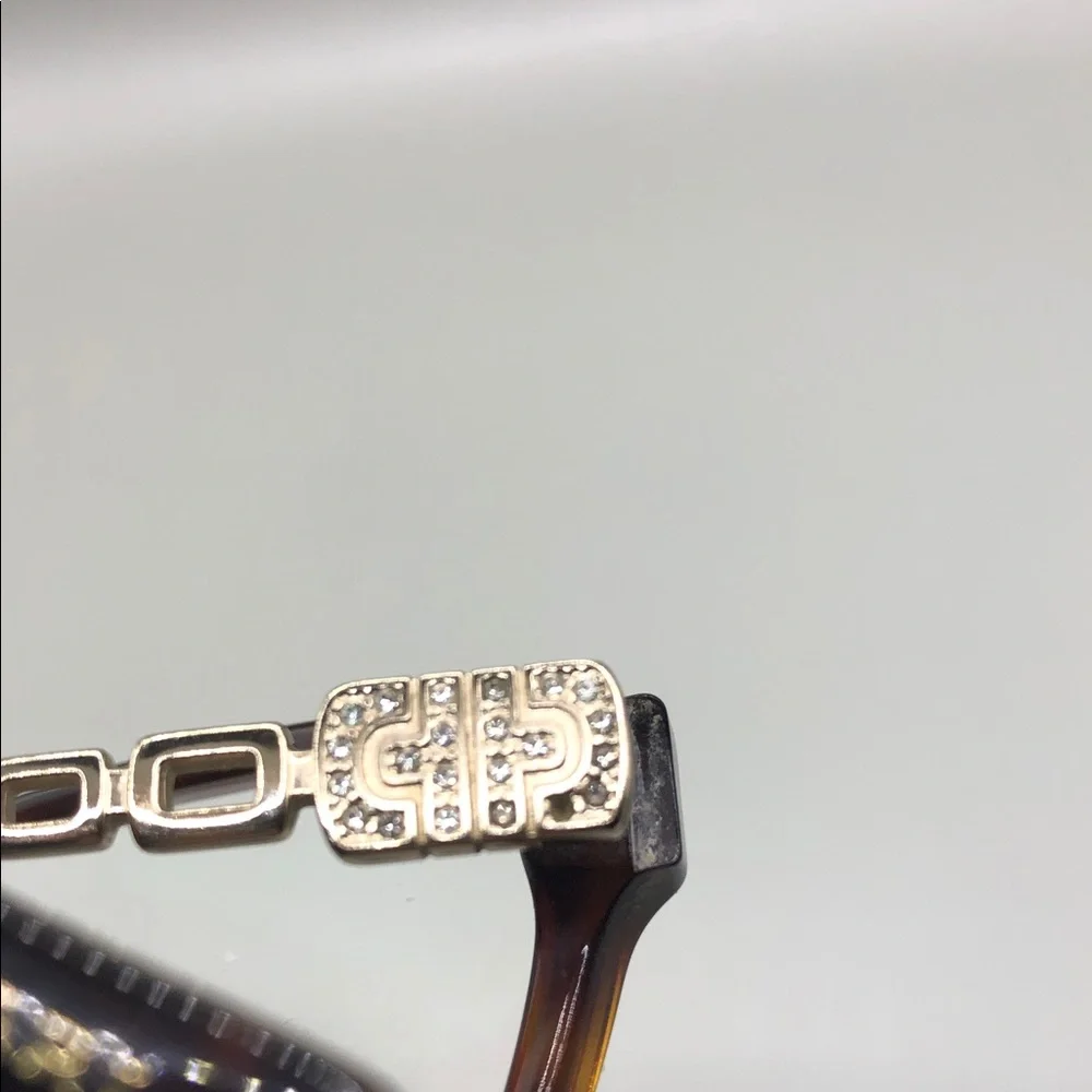 BVLGARI 4061 Brown Tortoise Rectangle Eyeglasses Glasses Frames 52-16-140 FLAW